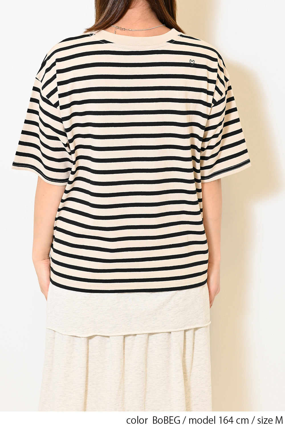ワイドなボーダーTEE②