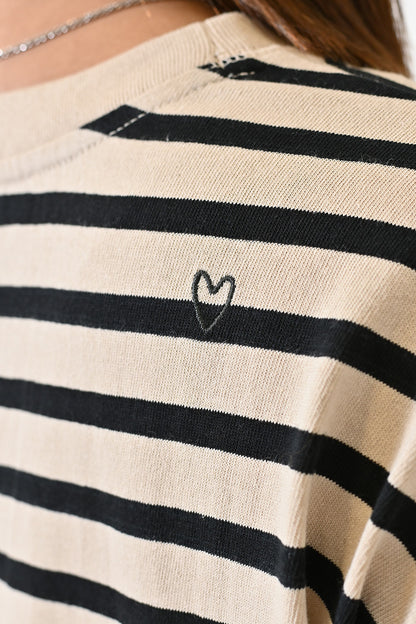 ワイドなボーダーTEE②