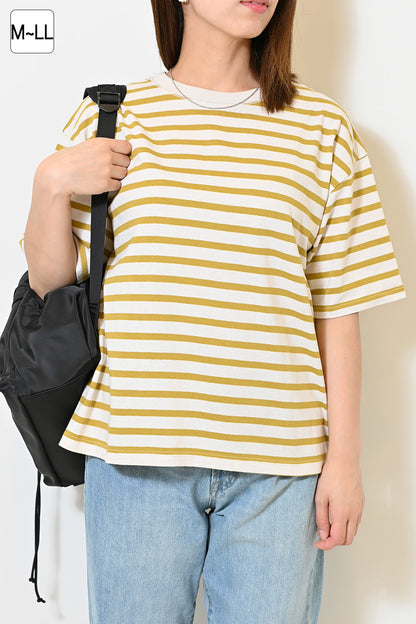 ワイドなボーダーTEE②