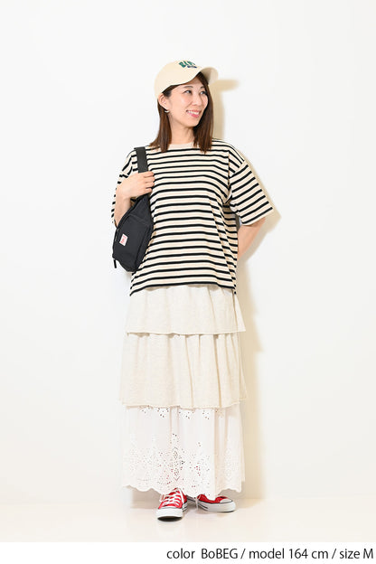 ワイドなボーダーTEE②