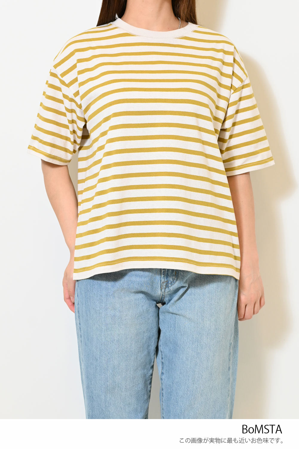 ワイドなボーダーTEE②