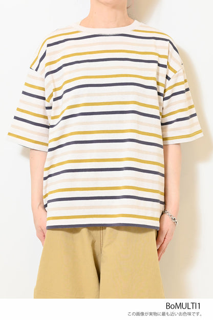 ワイドなボーダーTEE②