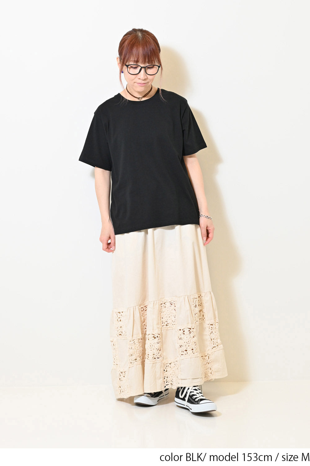さらさらベーシック無地TEE②
