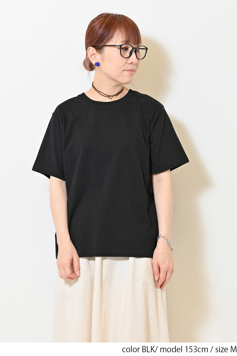 さらさらベーシック無地TEE②