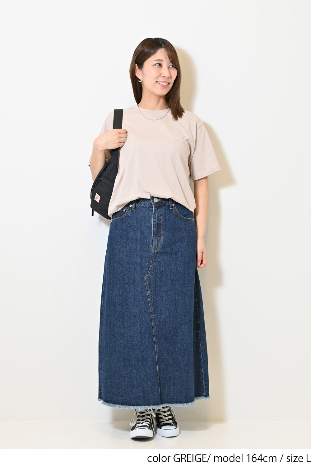さらさらベーシック無地TEE②