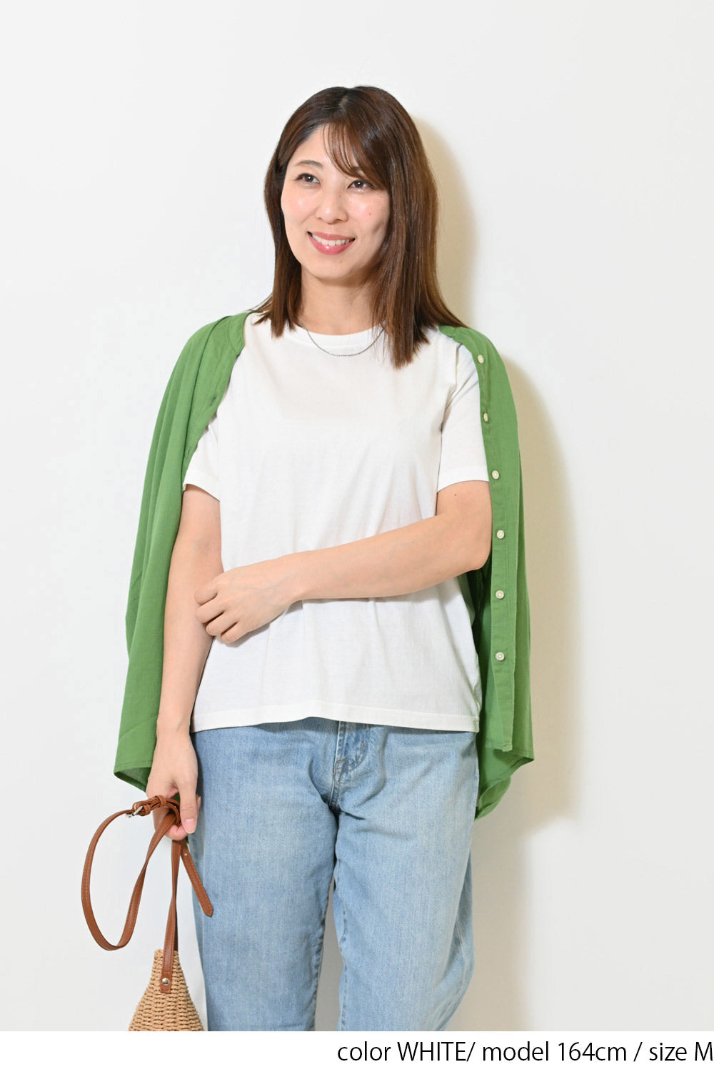さらさらベーシック無地TEE②