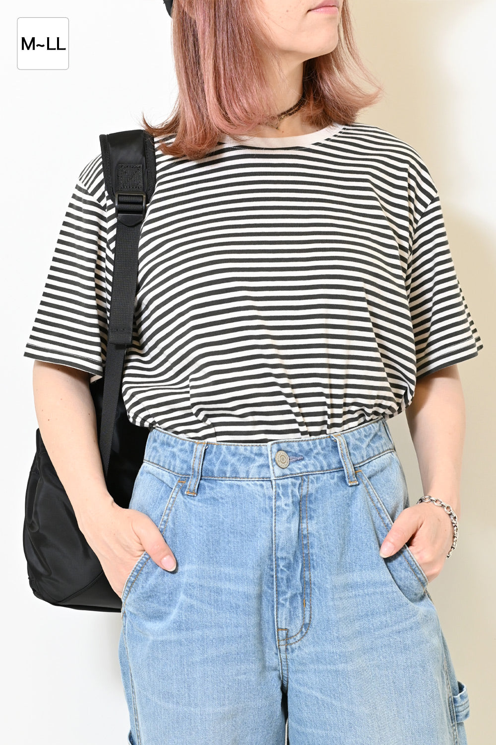 さらさらベーシックボーダーTEE②