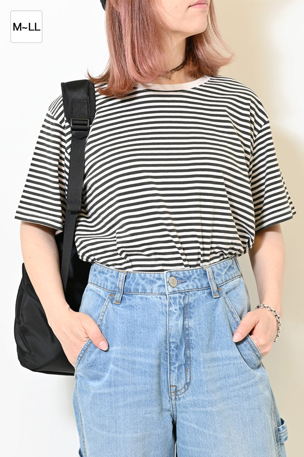 さらさらベーシックボーダーTEE②
