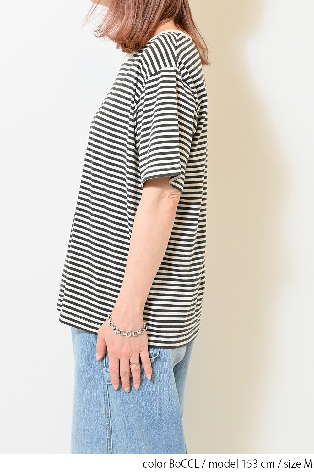 さらさらベーシックボーダーTEE②