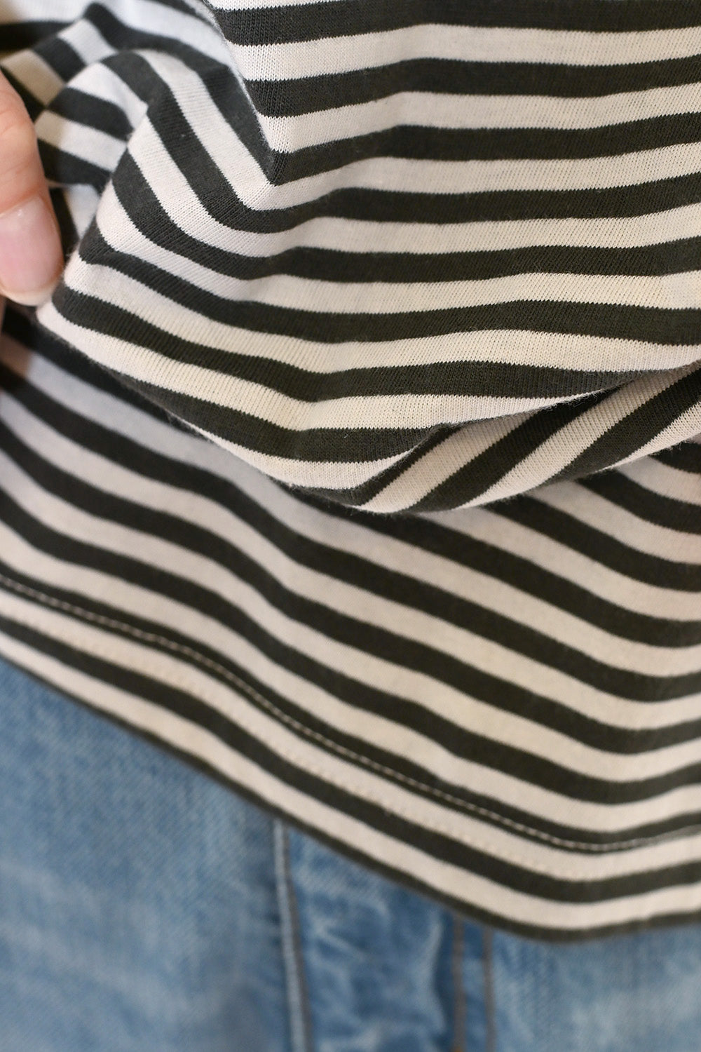 さらさらベーシックボーダーTEE②