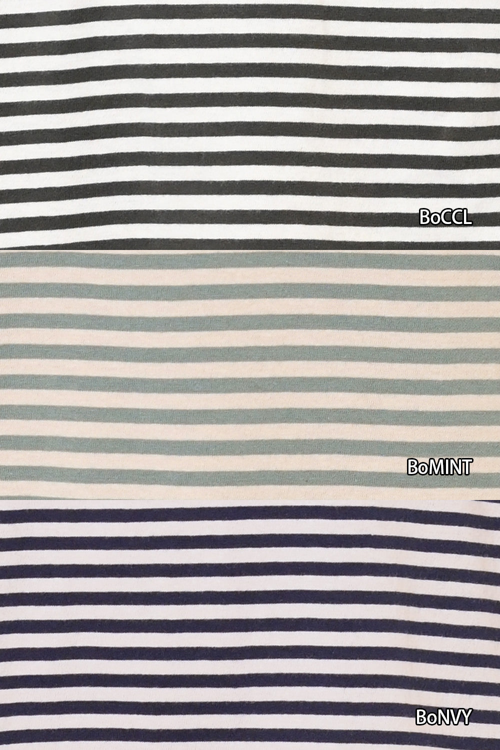 さらさらベーシックボーダーTEE②