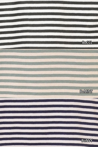 さらさらベーシックボーダーTEE②