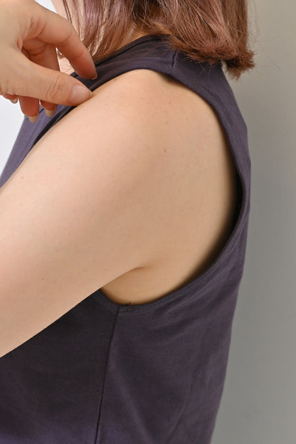 Cotton Basic Solid Tank ②