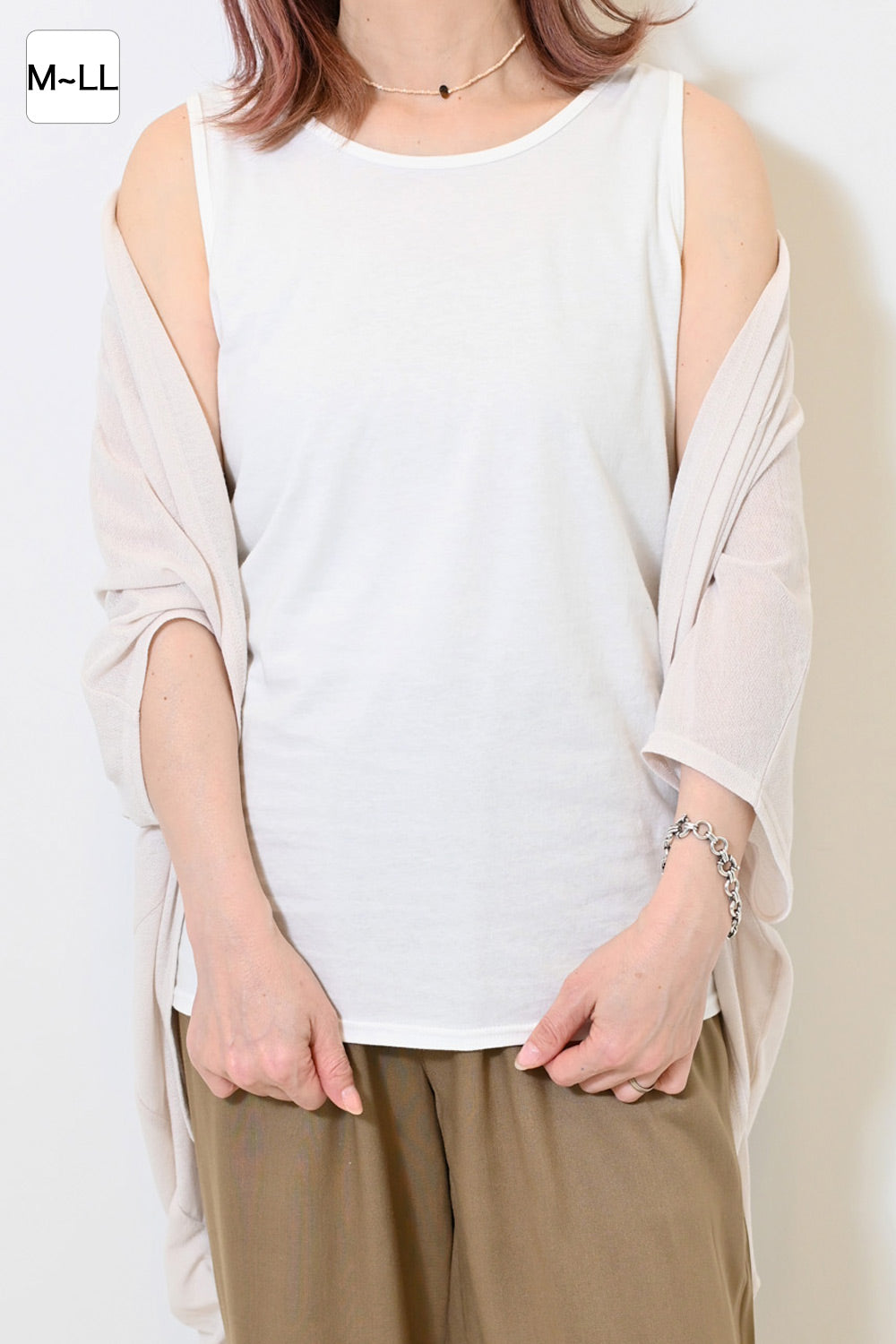 Cotton Basic Solid Tank ②