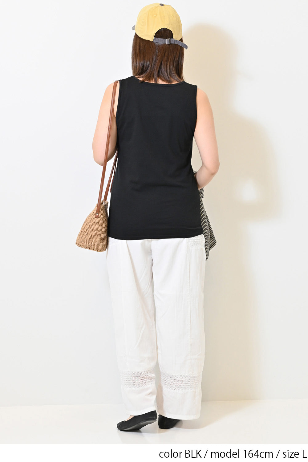 Cotton Basic Solid Tank ②