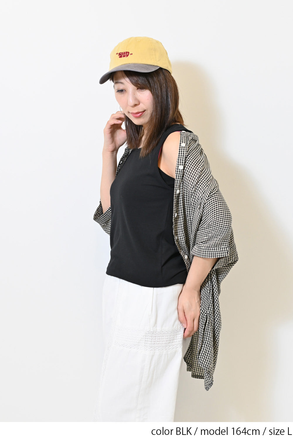 Cotton Basic Solid Tank ②