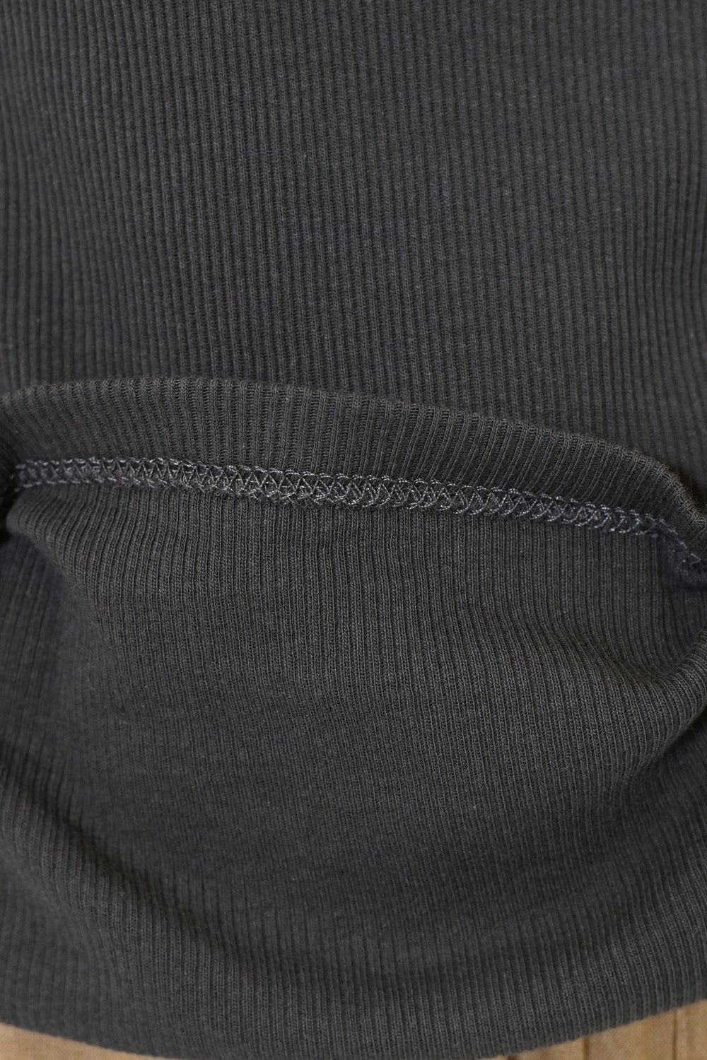 Cotton Ribbed Solid Tank ②