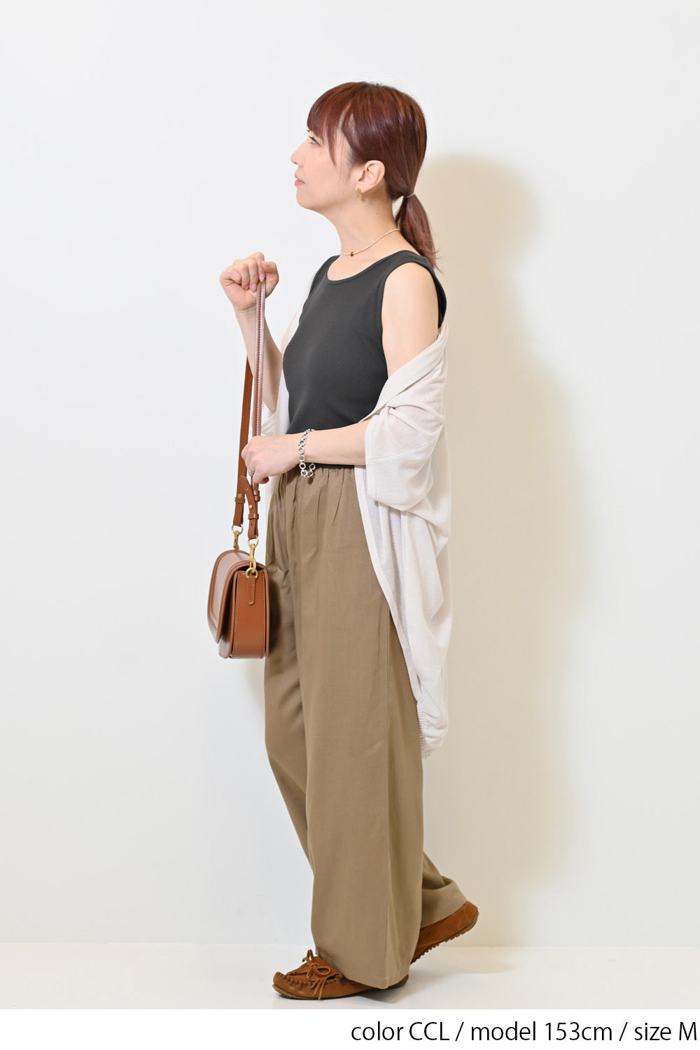 Cotton Ribbed Solid Tank ②