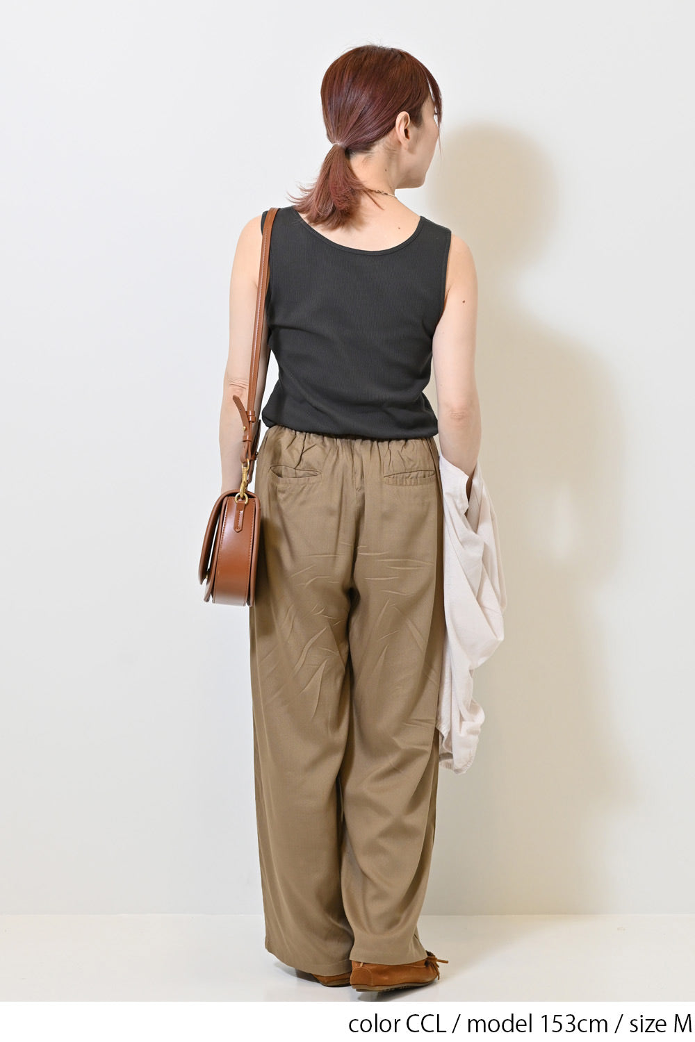 Cotton Ribbed Solid Tank ②