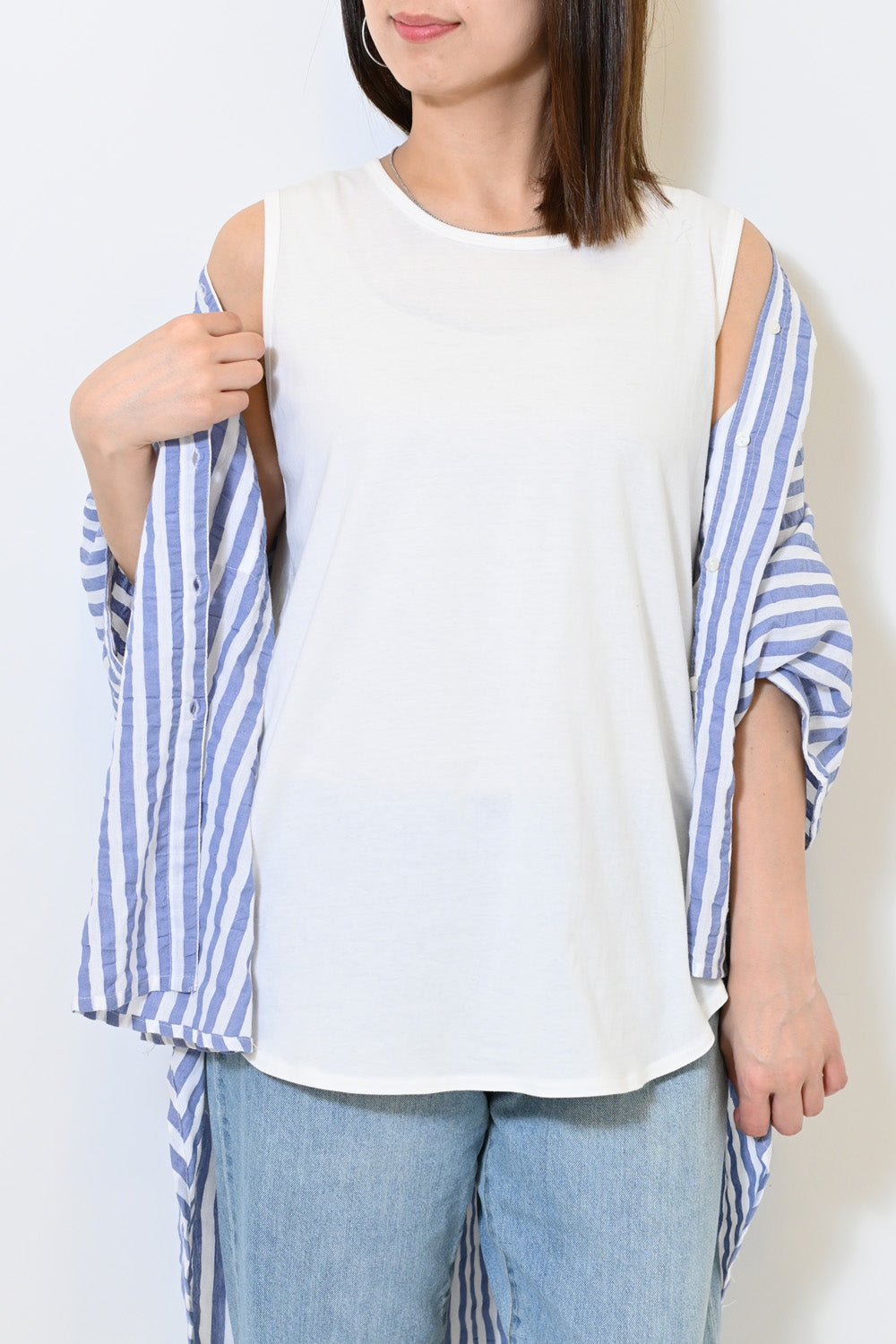 WHITE / 164cm / FREE