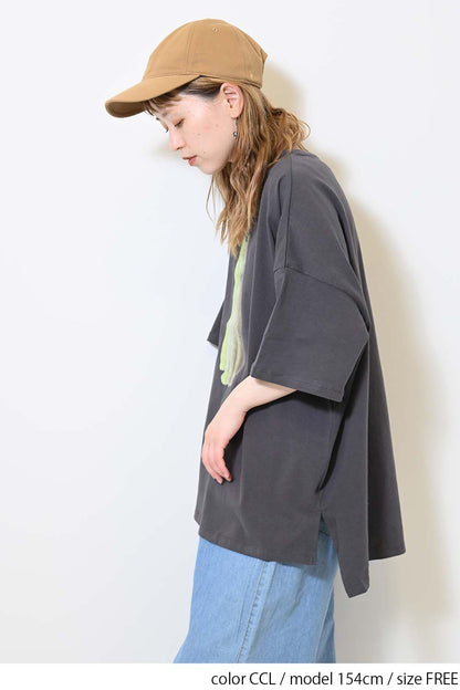 ねこグラデーションTシャツ