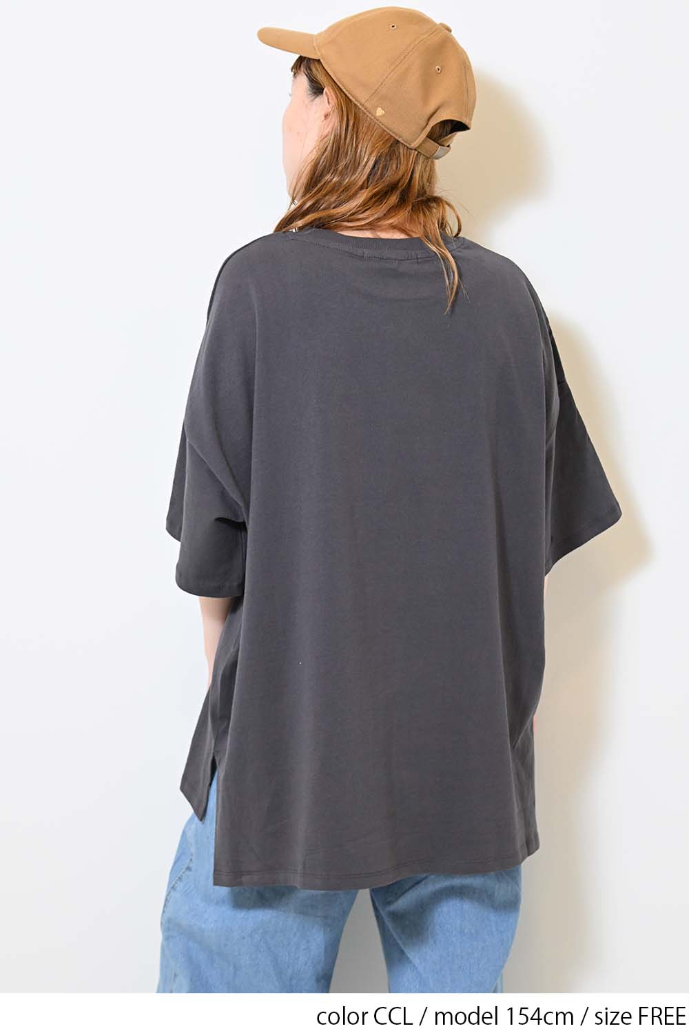 ねこグラデーションTシャツ