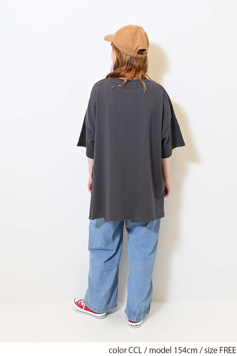 ねこグラデーションTシャツ