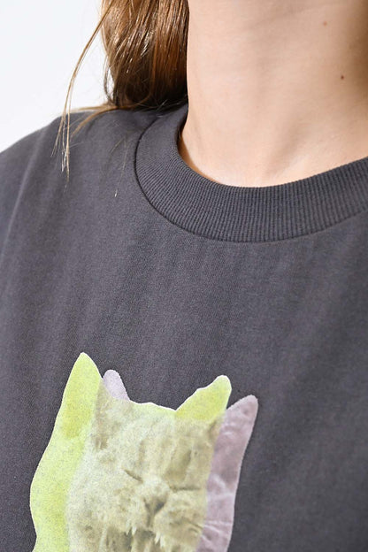 ねこグラデーションTシャツ