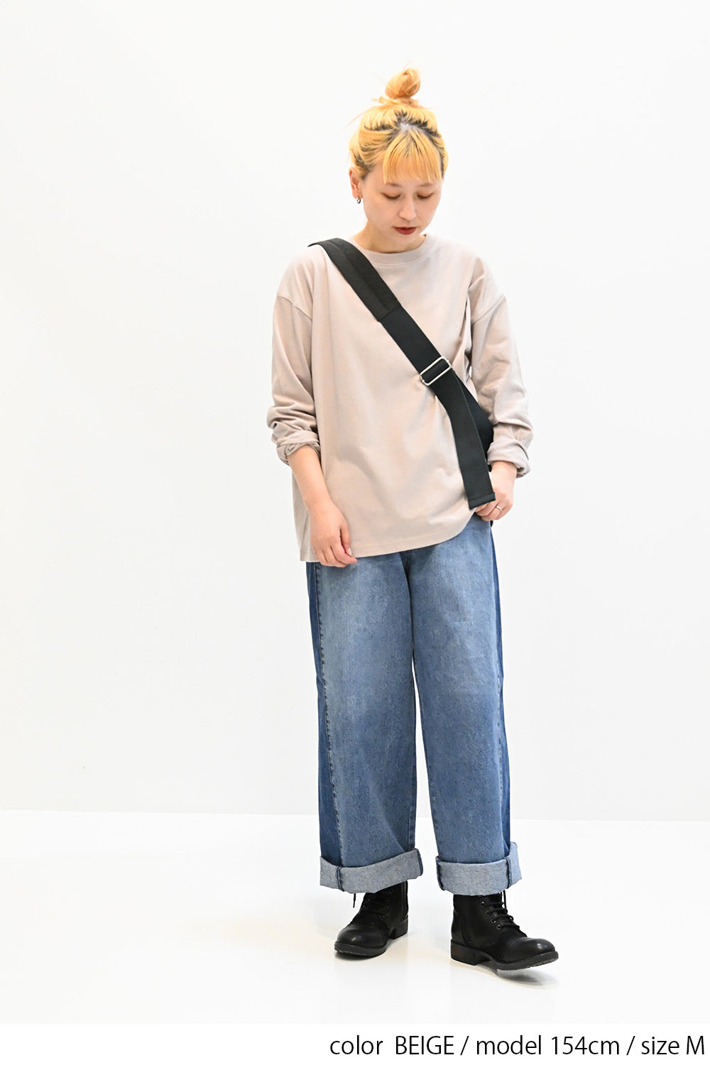 BEIGE / 154cm / M