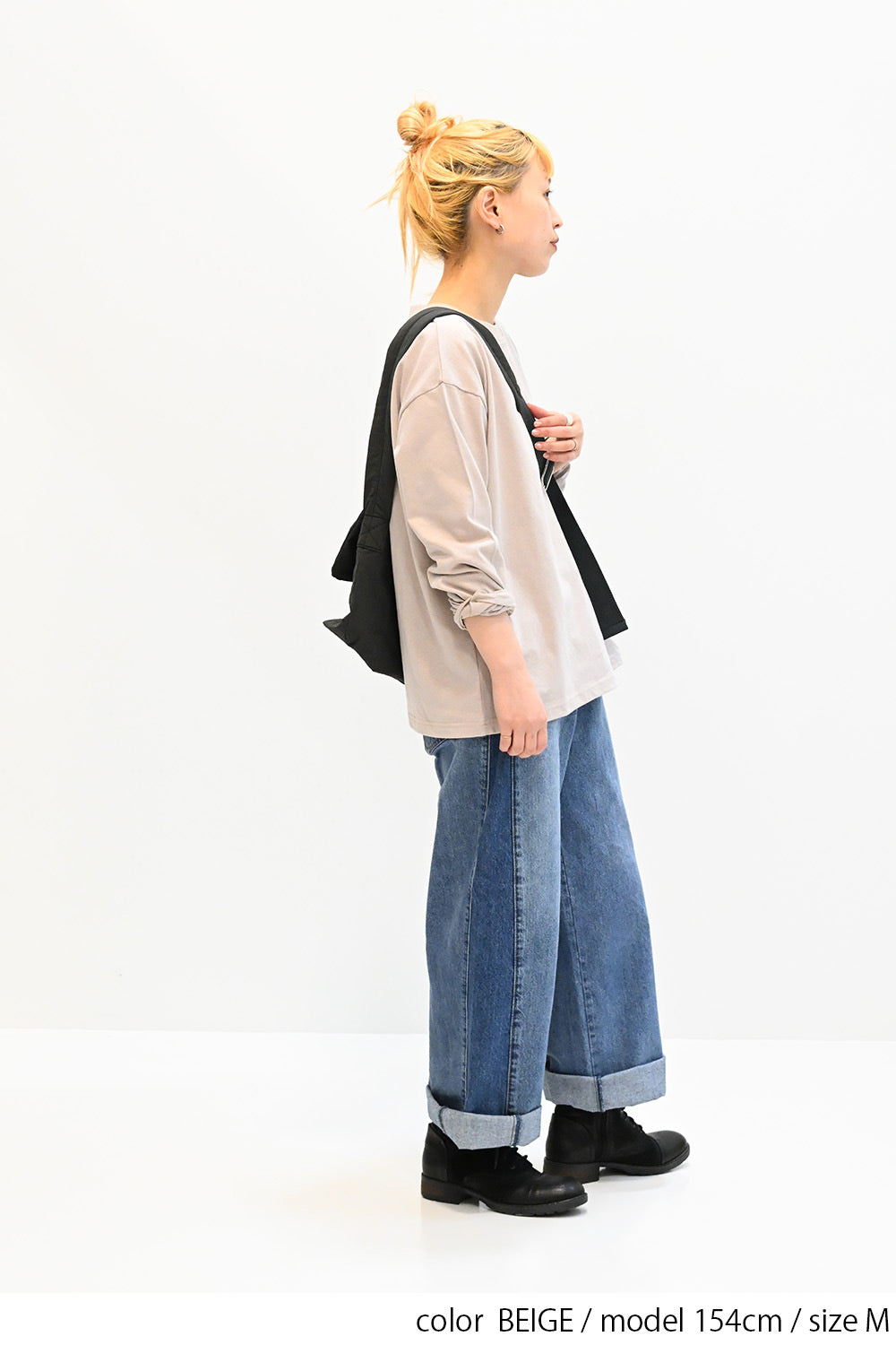 BEIGE / 154cm / M