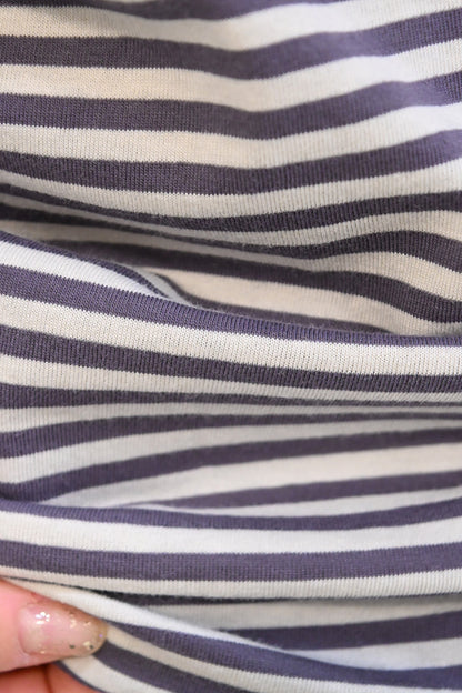 ≪SALE≫ Smiley Stripe Long Tee