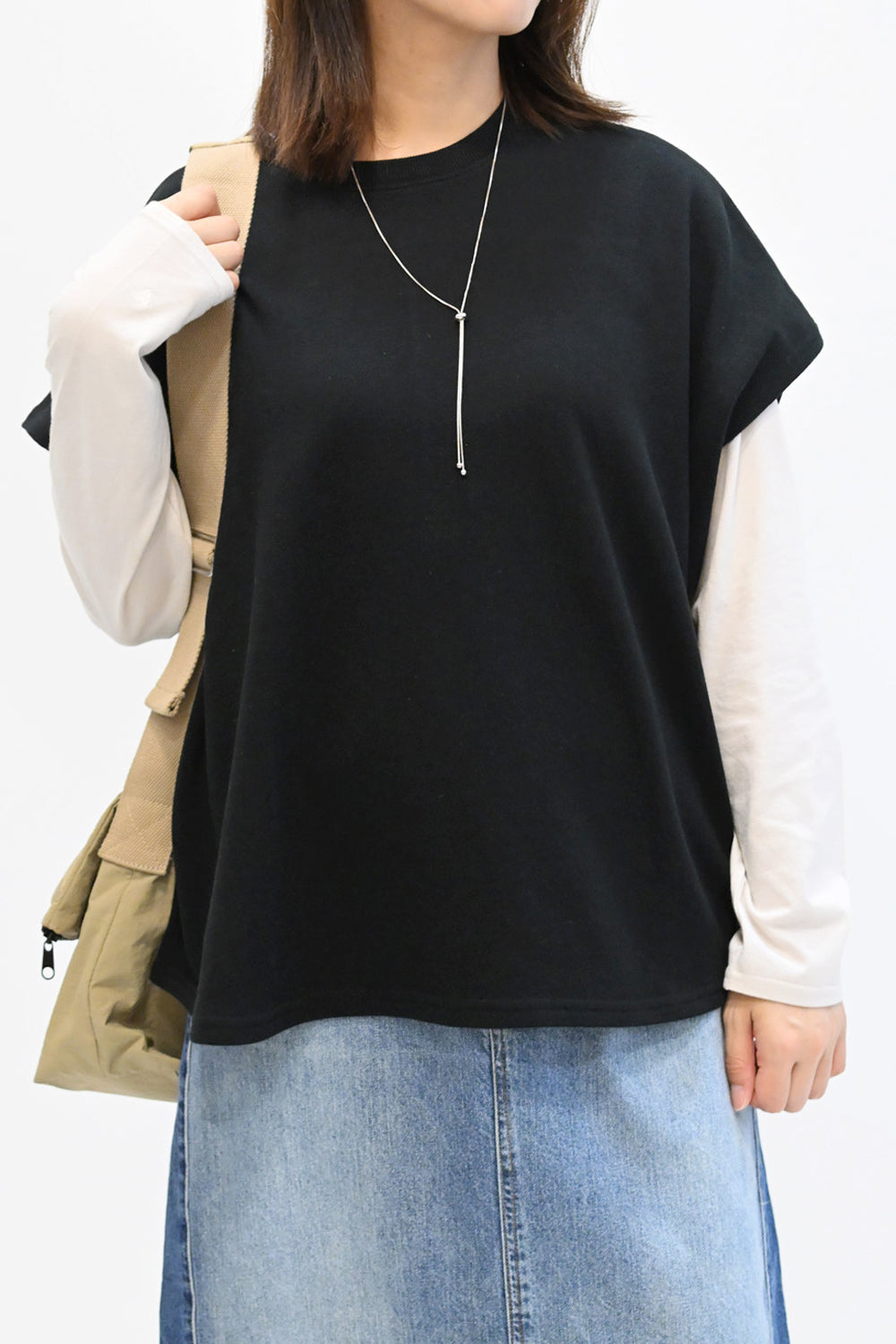 ≪SALE≫OE裏毛ゆるベスト – HEART MARKET