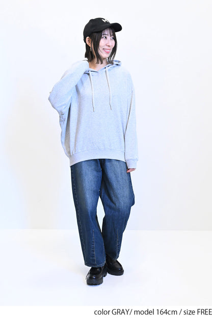 ≪SALE≫ OE Fleece Loose Hoodie Pullover