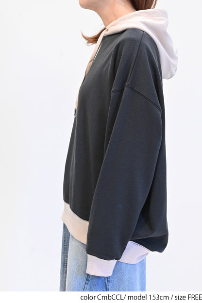 ≪SALE≫ OE Fleece Loose Hoodie Pullover
