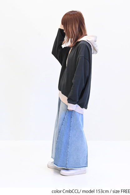 ≪SALE≫ OE Fleece Loose Hoodie Pullover