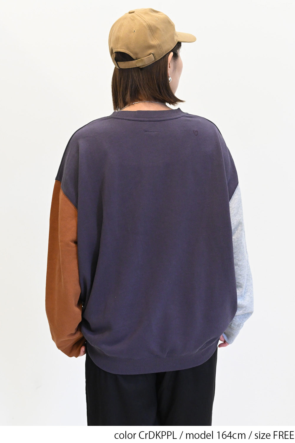 OE裏毛ゆるプルオーバー