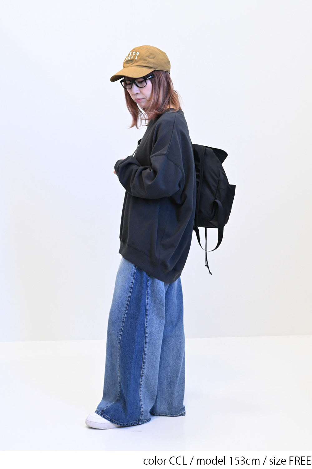 OE裏毛ゆるプルオーバー