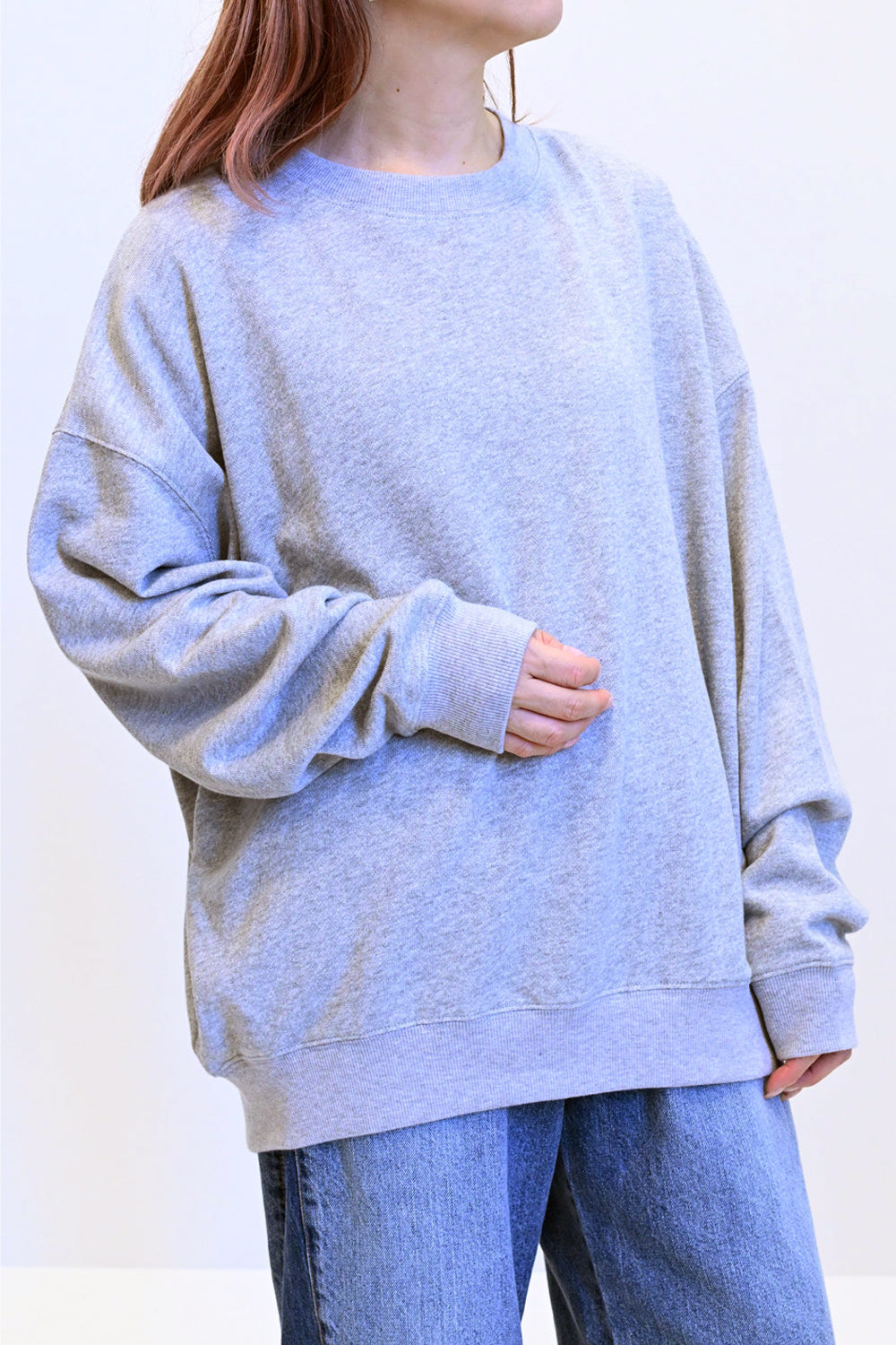 OE裏毛ゆるプルオーバー