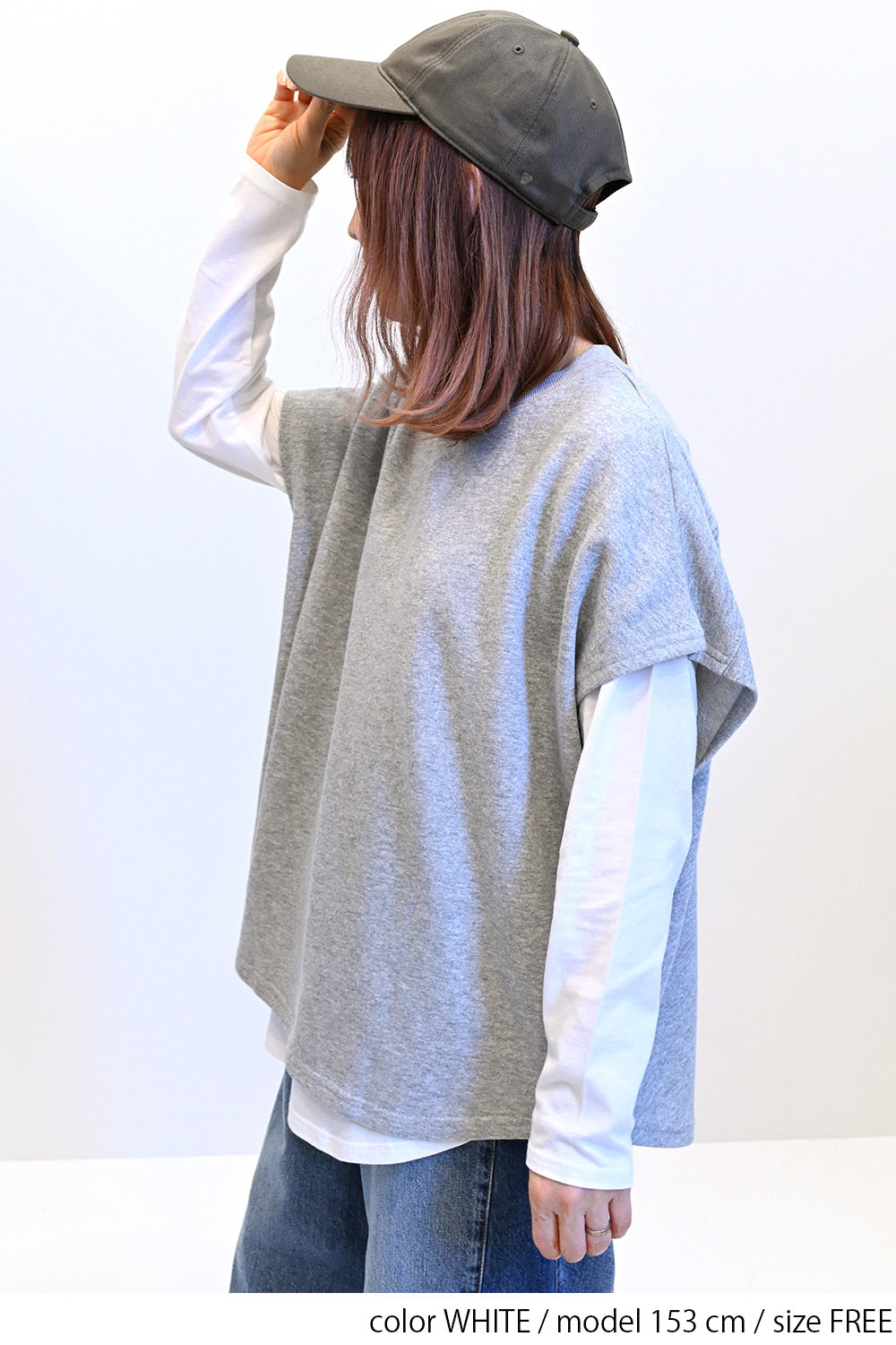 裾ラウンドロンTEE