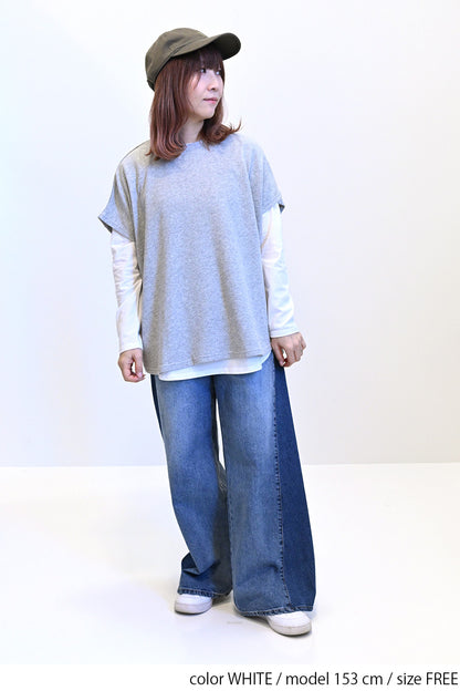裾ラウンドロンTEE