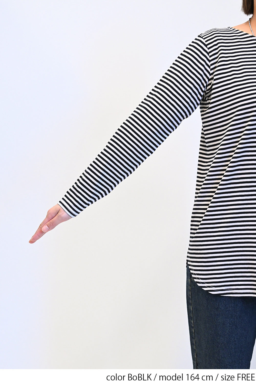 裾ラウンドロンTEE