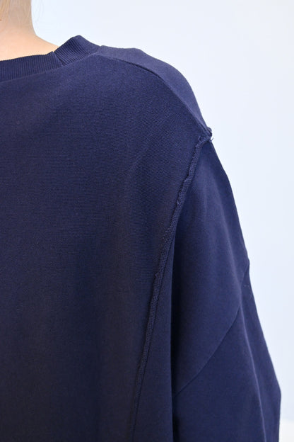 ≪SALE≫Patchwork Print Fleece Pullover