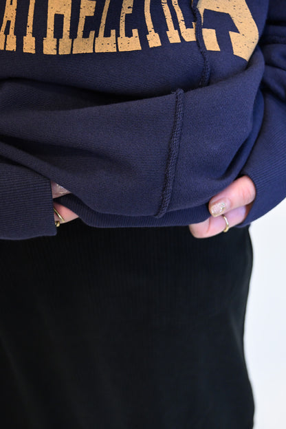 ≪SALE≫Patchwork Print Fleece Pullover