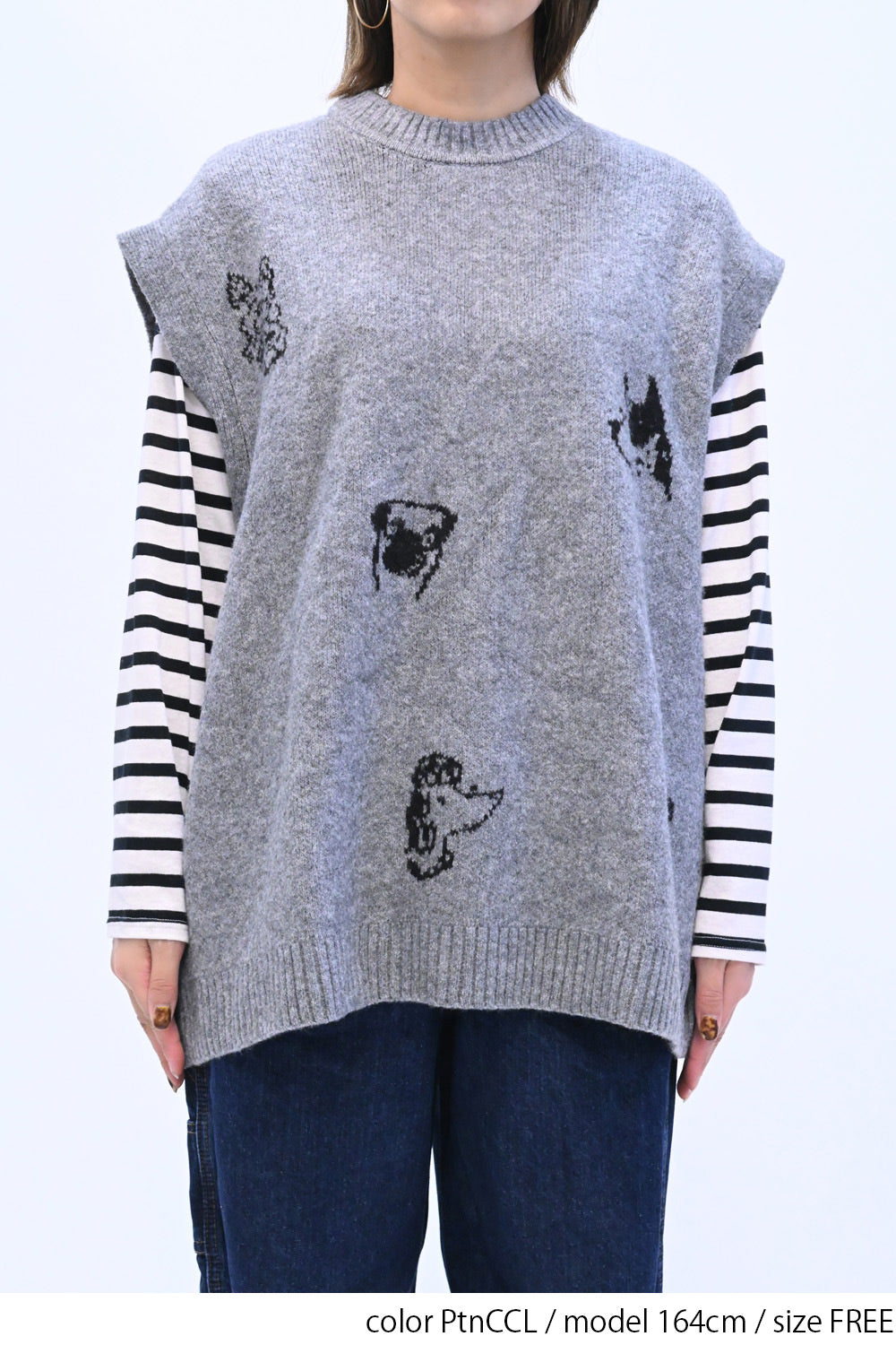 ≪SALE≫手描き風ワンちゃんベスト – HEART MARKET