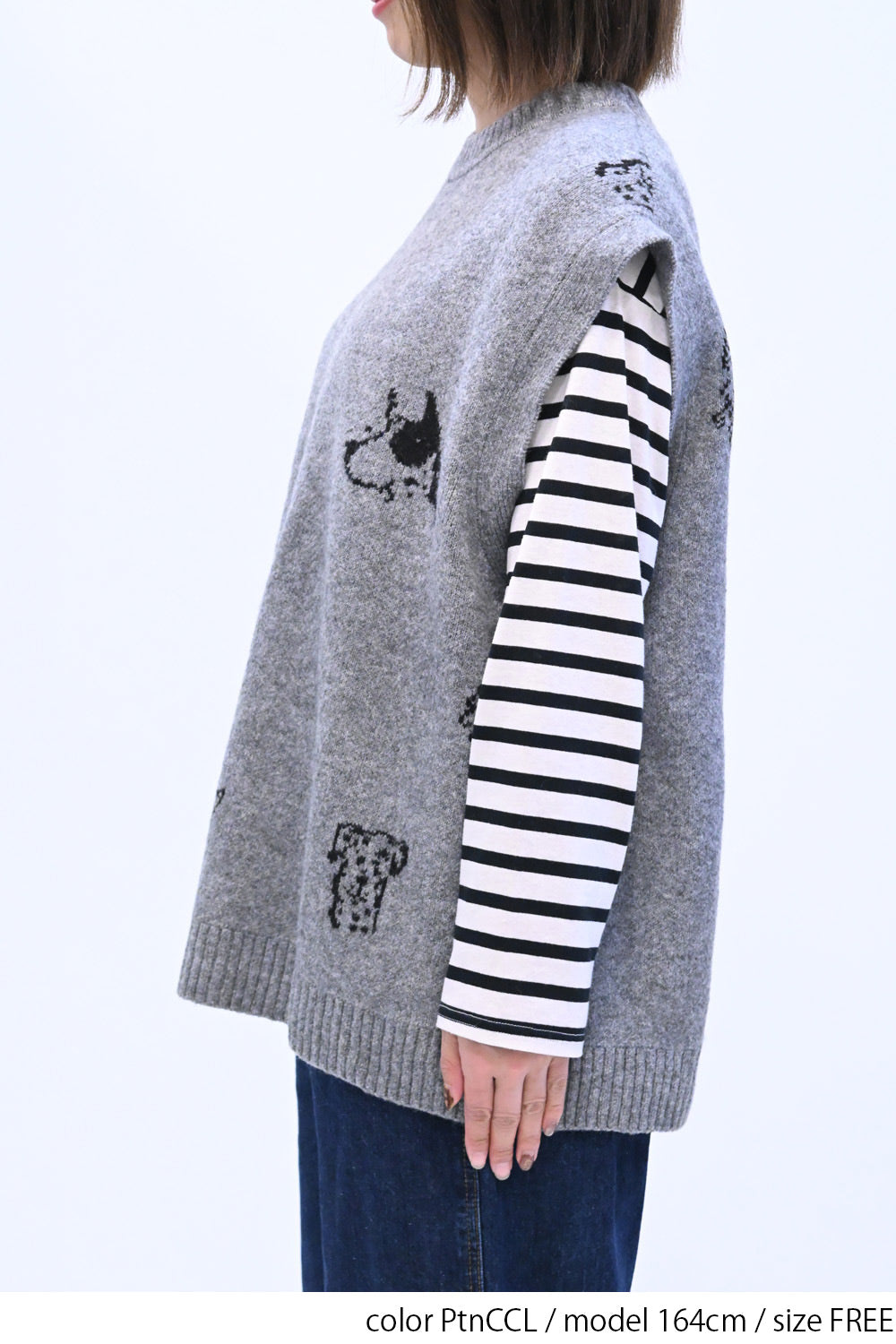 ≪SALE≫手描き風ワンちゃんベスト – HEART MARKET