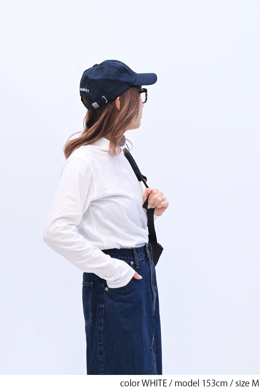 WHITE / 153cm / M