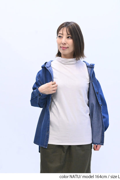 ニコニコねじれ無地タートル