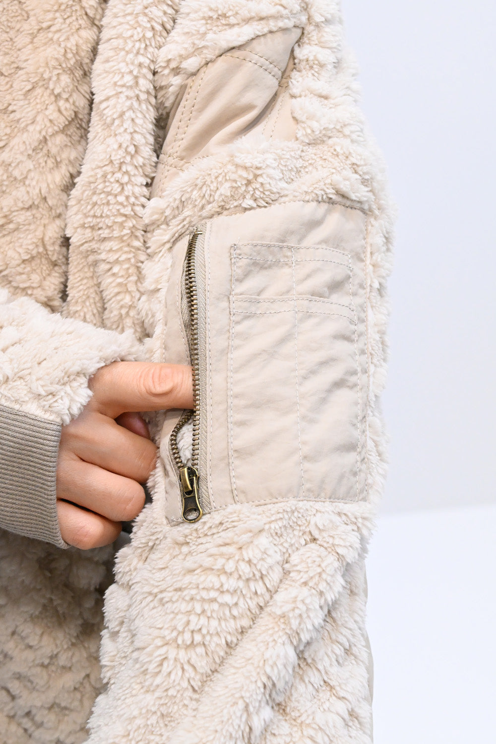 ≪SALE≫Boa & Quilted MA1 Blouson