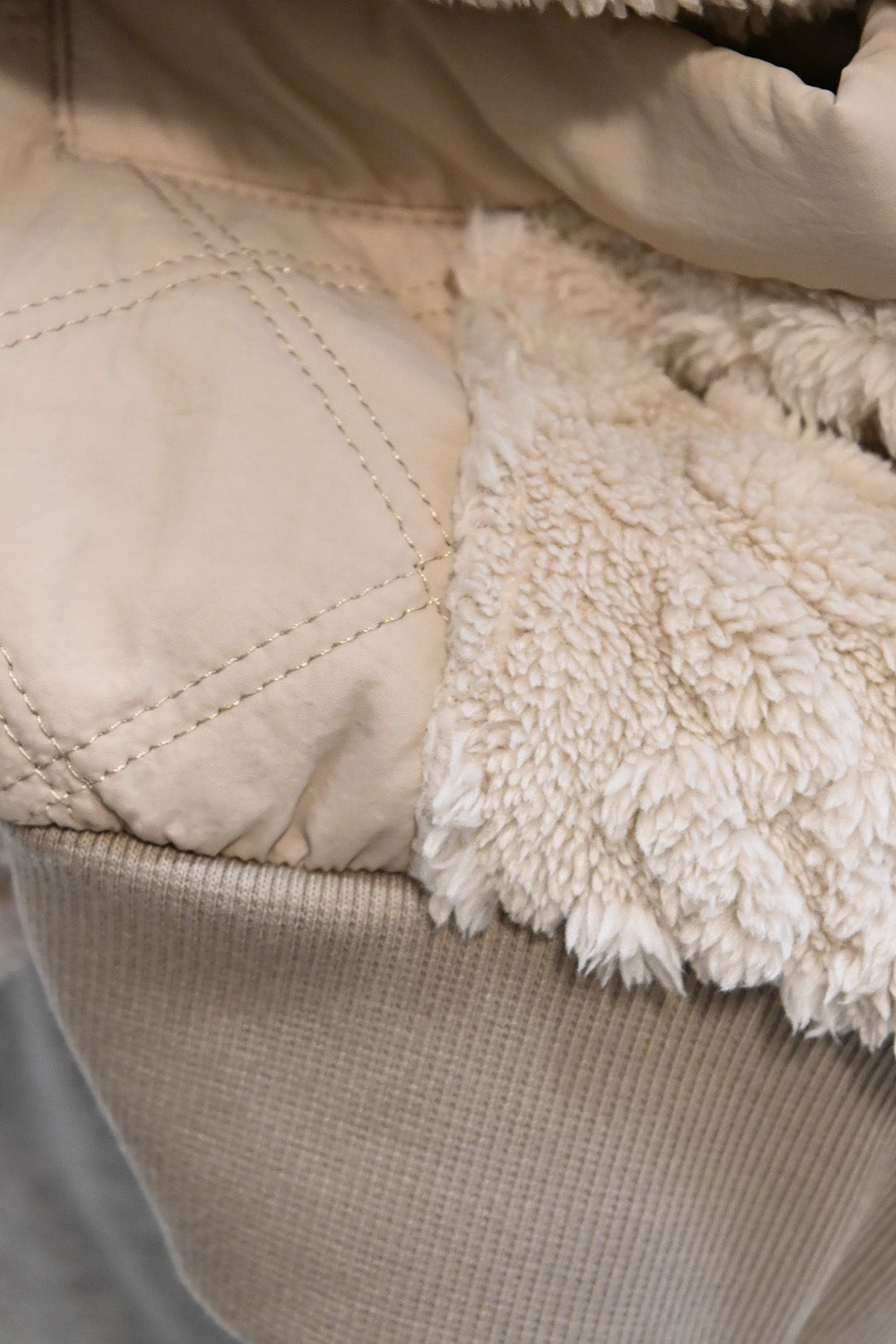 ≪SALE≫Boa & Quilted MA1 Blouson