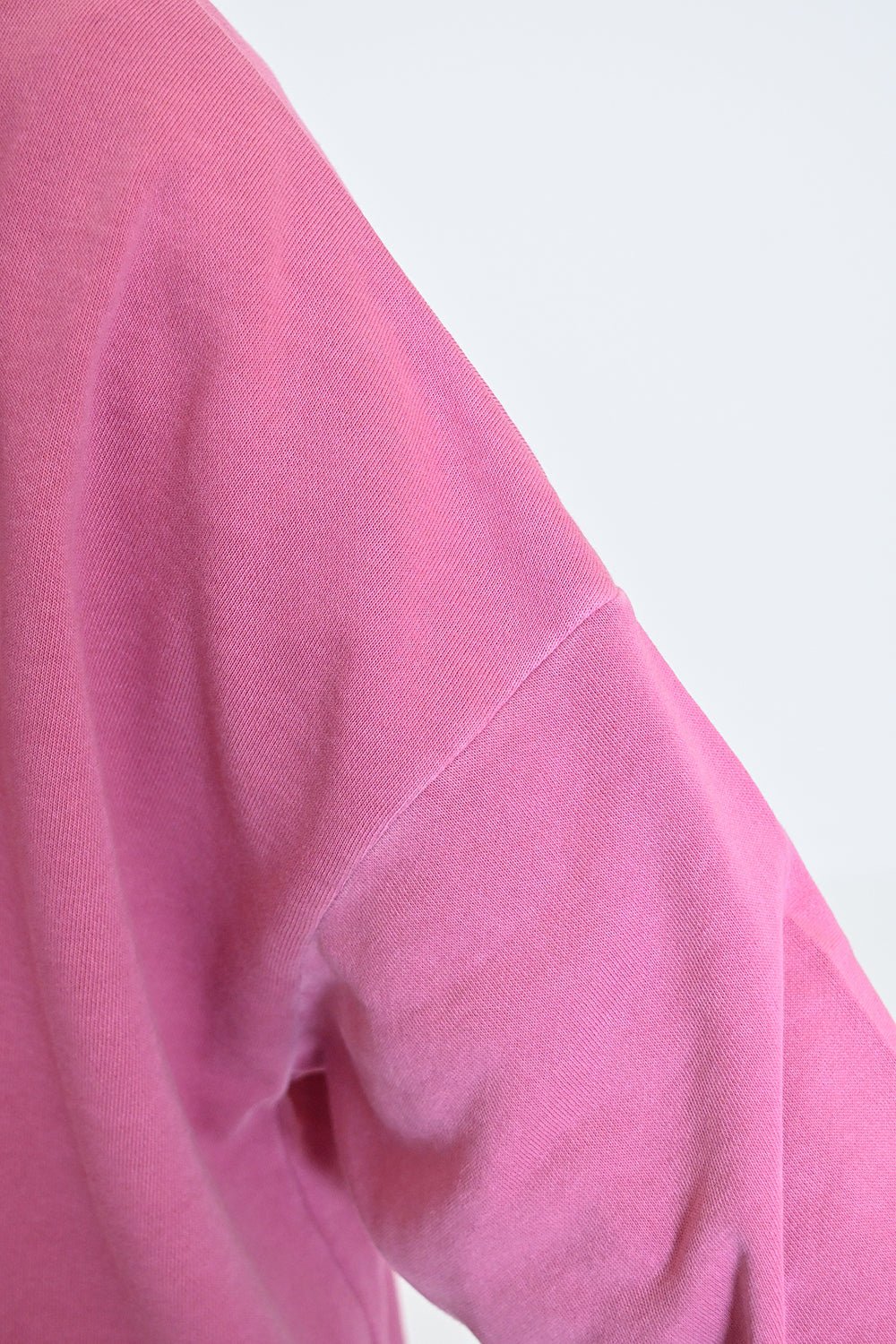 ≪SALE≫College Embroidery Pigment Brushed Fleece Sweatshirt